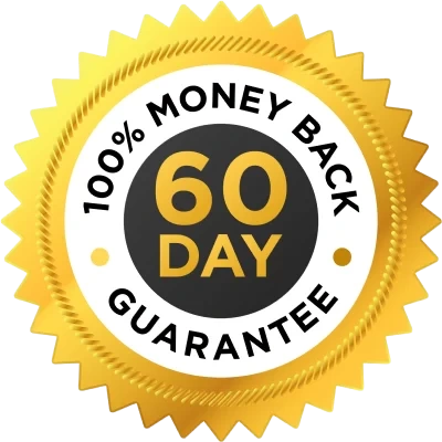60 days money back guarantee